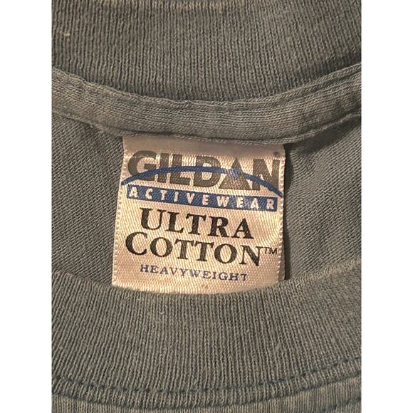 GUC Gildan Ultra Cotton Heavyweight Rascal Flatts T Shirt Me & My Gang Tour Sz S - Picture 3 of 3